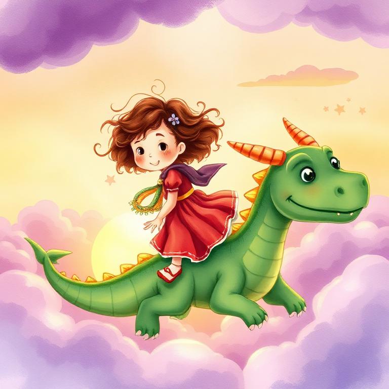 Léa et le dragon gentil